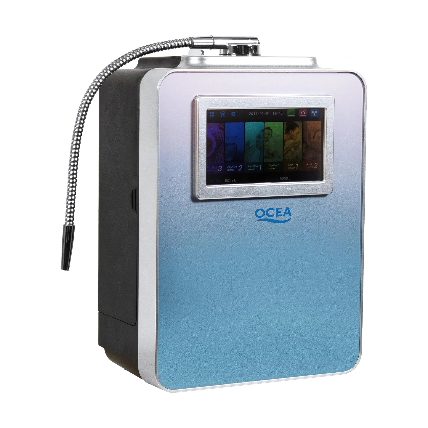 OCEA - EHM Alkaline Water Ionizer – 8 Titanium Plates